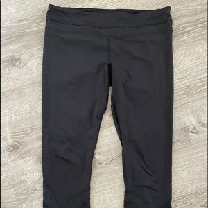 Lululemon leggings mesh panel